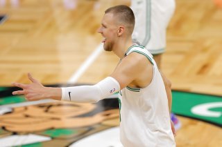 Kristaps Porzingis s'est montré décisif pour son retour aux affaires KEYSTONE/EPA/CJ GUNTHER